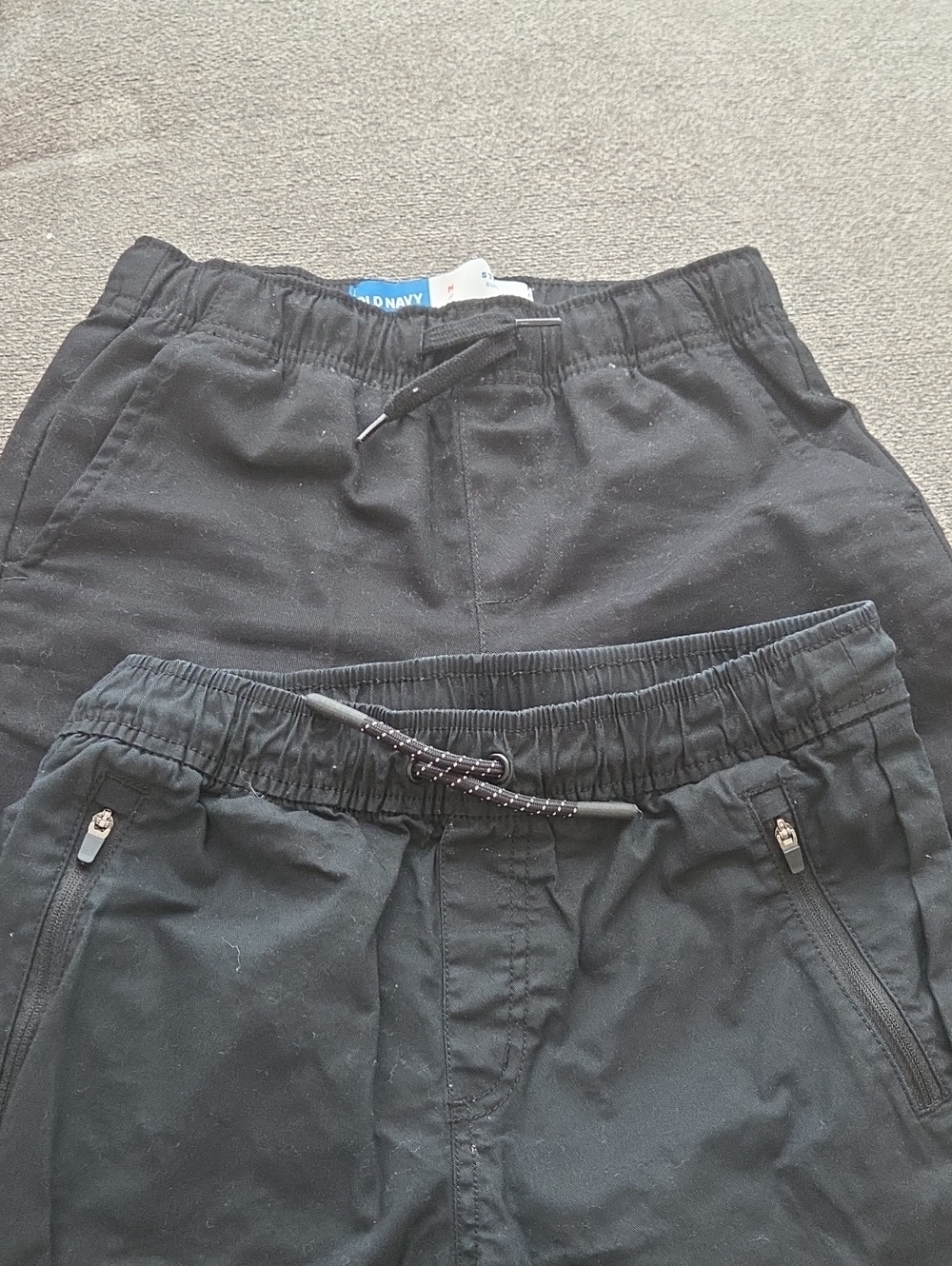 Old Navy Black Kids' Sweatpants with Zip Pockets